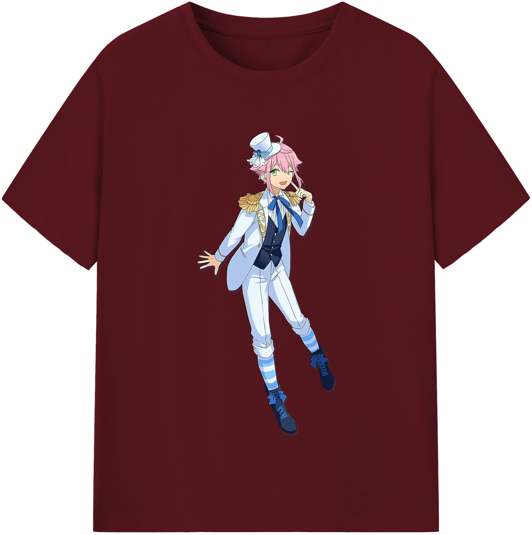 （画像用） あんさんぶるスターズ! Ensemble Stars 綿100％半袖Tシャツ（フロントプリント）